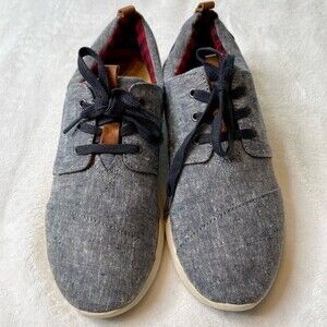 Tom’s Del Rey Sneakers Chambray Size 9.5